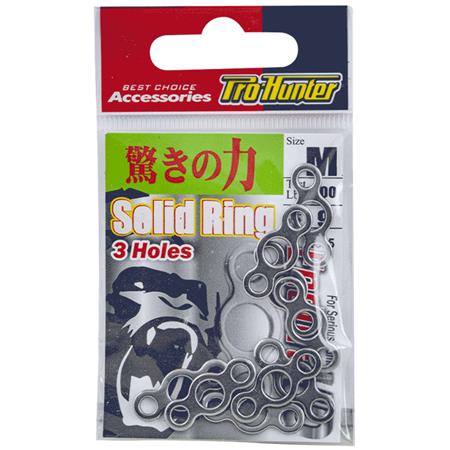 ANELLO PRO-HUNTER 3 HOLES SOLID RING