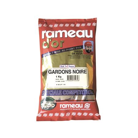 Anfütterung Rameau D'or Gardon Schwarz - 1Kg