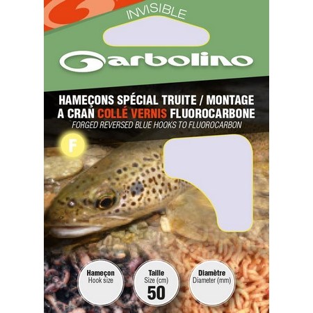 Angelhaken Gebunden Garbolino Spezial Forelle - 10Er Pack