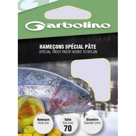 Angelhaken Gebunden Garbolino Spezial Teig - 10Er Pack
