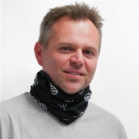 ANGLER-SCHLAUCHSCHAL PECHEUR.COM - SCHWARZ