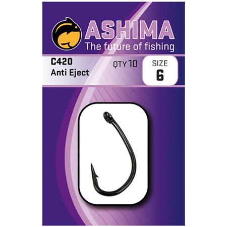 Anzol Carpa Ashima C420 Anti Eject