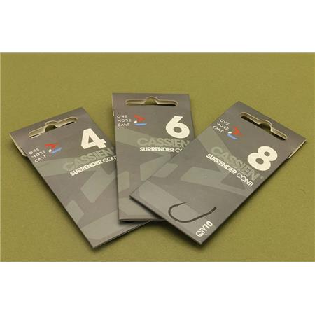 ANZOL CARPA ONE MORE CAST COLNE V SURRENDER CURVE-HOOKS