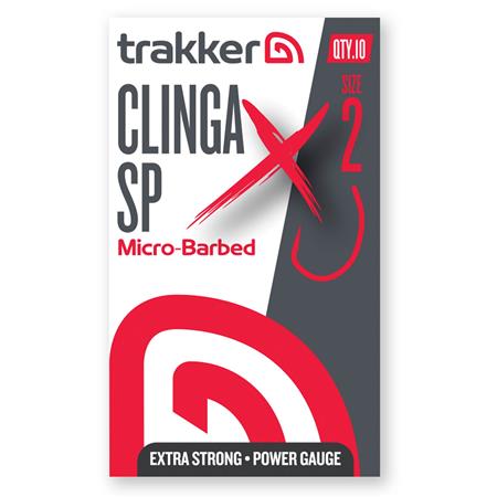 ANZOL CARPA TRAKKER CLINGA SP XS HOOKS