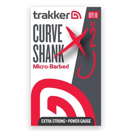 ANZOL CARPA TRAKKER CURVE SHANK XS HOOKS