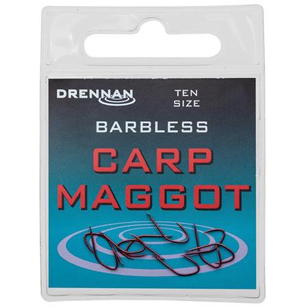 Anzol Drennan Barbless Carp Maggot