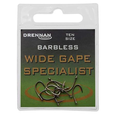 Anzol Drennan Wide Gape Specialist B'less