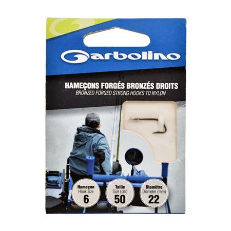 Anzol Empatado Garbolino Forge Bronze Droit