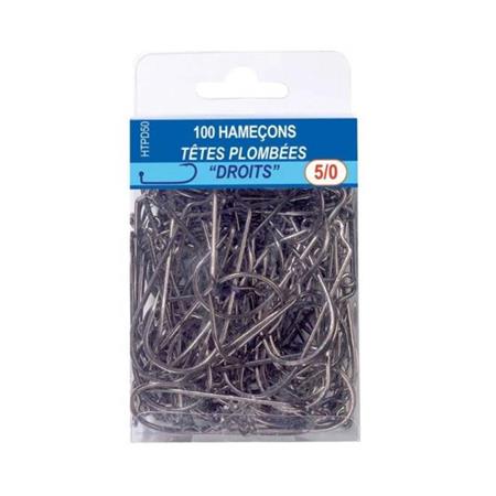 ANZOL FLASHMER TÊTE PLOMBÉE 90° - PACK DE 100