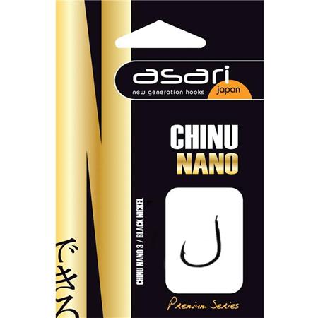 Anzol Montado Asari Chinu Nano - Pack De 6