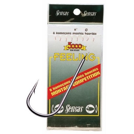 Anzol Montado Coup Sensas Feeling 3405 Black