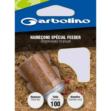 Anzol Montado Garbolino Especial Feeder - Pack De 10