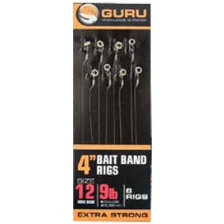 Anzol Montado Guru Bait Band Ready Rig 14.5Cm - Pack De 8