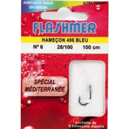 Anzol Montado Mar Flashmer Mediterranee