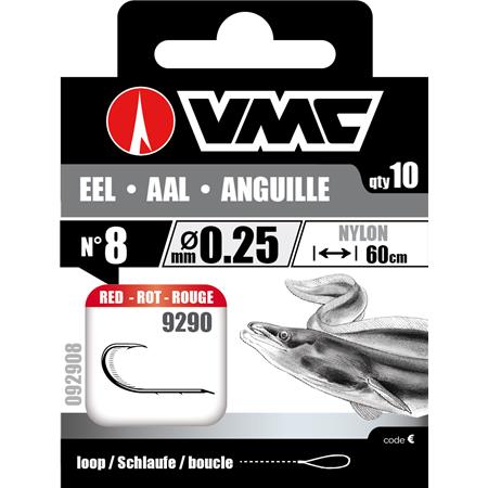 Anzol Montado Vmc Eel Red