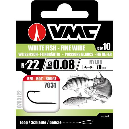 Anzol Montado Vmc White Fish Fine Wire