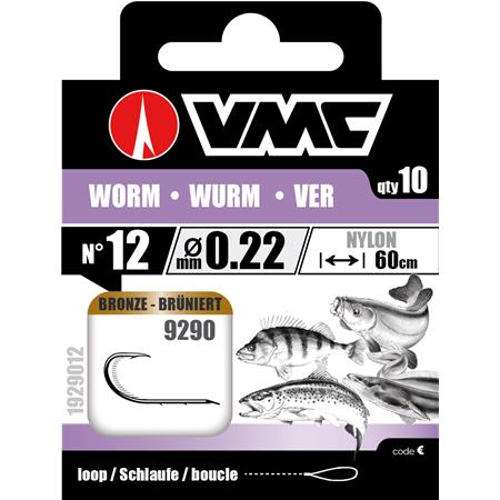 Anzol Montado Vmc Worm Bz