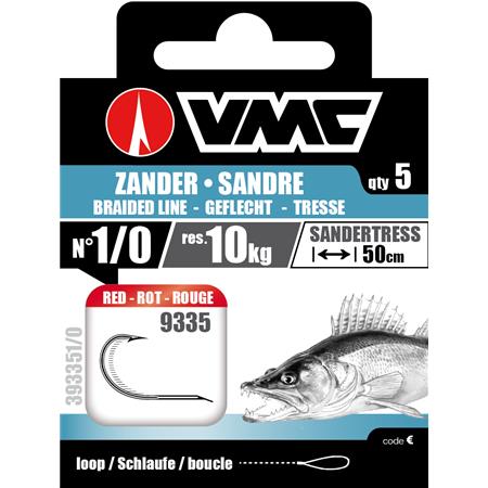 Anzol Montado Vmc Zander Braid