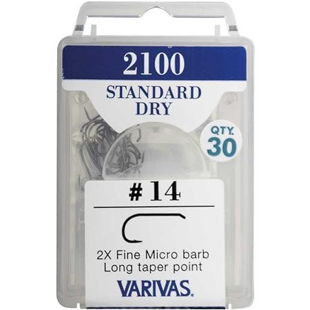 Anzol Mosca Varivas Standard Dry 2100 - Pack De 30