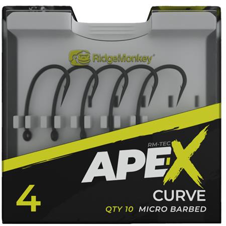 ANZOL RIDGE MONKEY APE-X CURVE MICRO BABRBED