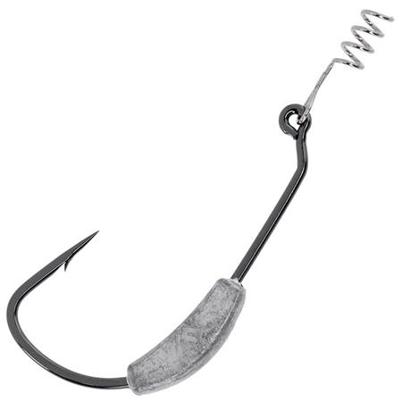 Anzol Simples Mikado Jaws Texan Com Parafuso E Lastro