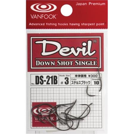 Anzol Simples Vanfook Ds-21B