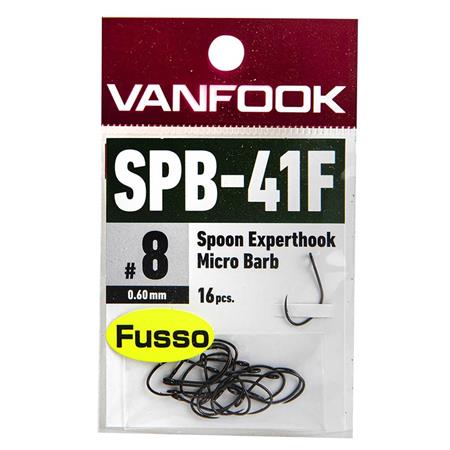 ANZOL SIMPLES VANFOOK SPOON EXPERTHOOK SPB-41F - PACK DE 16
