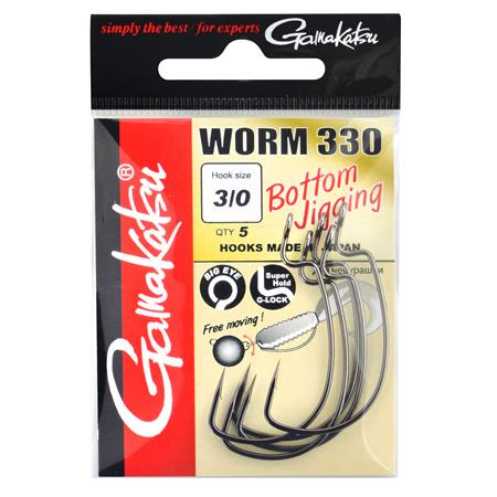 ANZOL TEXAN GAMAKATSU WORM 330