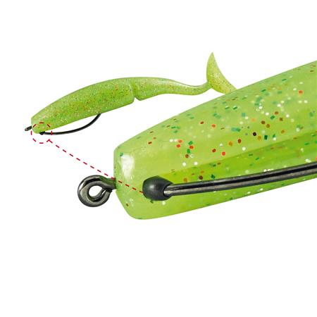 ANZOL TEXAN GAMAKATSU WORM OFFSET EWG WITH SILICON STOPPER