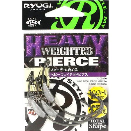 Anzol Texan Ryugi Heavy Pierce Hook - Pack De 3