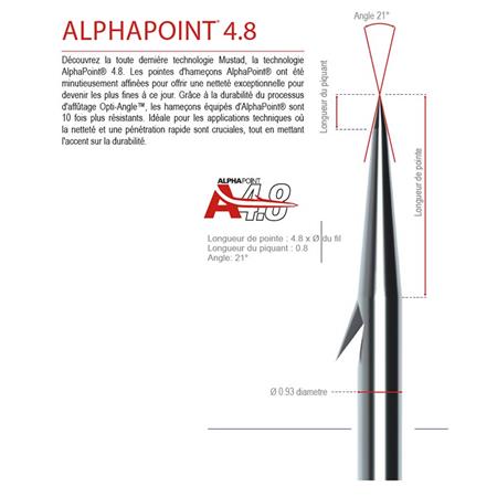 ANZOL TEXANO MUSTAD ALPHAPOINT ASSAULT HEAVY WIDE GAP