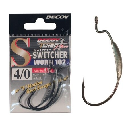 Anzol Texano - Pack Decoy Worm 102