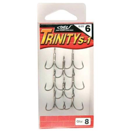 Anzol Triplo - 6Cm Maruto Trinity S-1 - 6Cm
