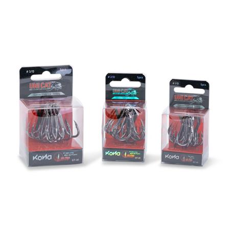 ANZOL TRIPLO UNICAT GT-41 CURVED POINT X2-STRONG