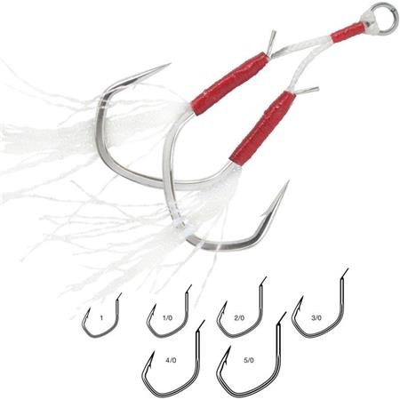 Anzuelo Asistido Vmc Light Jigging 7117Ah