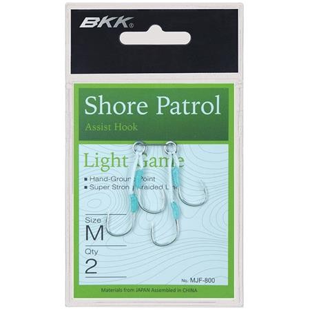 Anzuelo Assist Hook Bkk Assist Light Game Shore Patrol