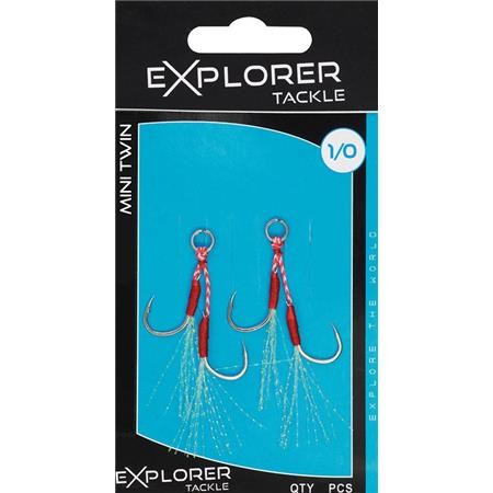 Anzuelo Assist Hook Explorer Tackle Mini-Twin