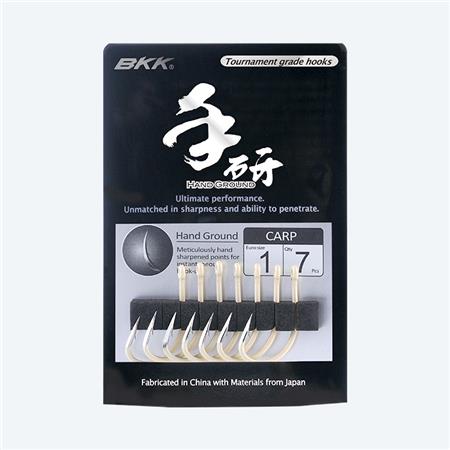Anzuelo Carpa Bkk Carp Hook Hand Ground - Paquete De 10