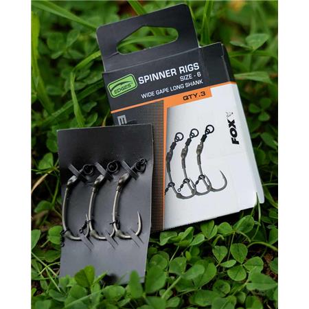 ANZUELO CARPFISHING FOX EDGES SPINNER RIGS