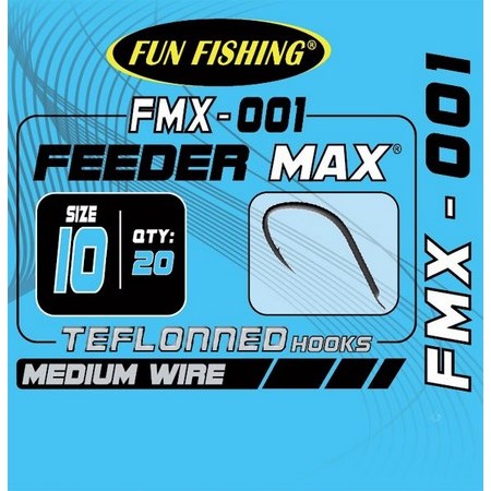 Anzuelo Ingles Fun Fishing Fmx-001 - Paquete De 20