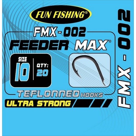 Anzuelo Ingles Fun Fishing Fmx-002 - Paquete De 20