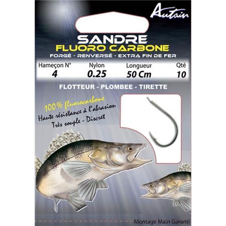 Anzuelo Montado Autain Spécial Sandre - 380 - Paquete De 10