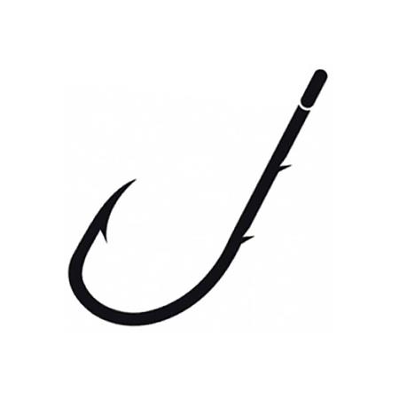 Anzuelo Simple Asari Universal Lombriz Anilla - Paquete De 25