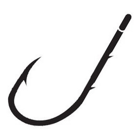 Anzuelo Simple Asari Universal Lombriz - Paquete De 25