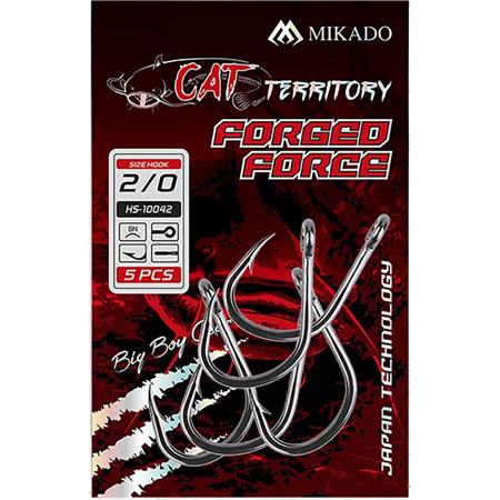 ANZUELO SIMPLE MIKADO CAT TERRITORY FORGED FORCE
