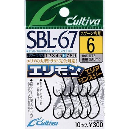 Anzuelo Simple Owner S67blm Matt Bc