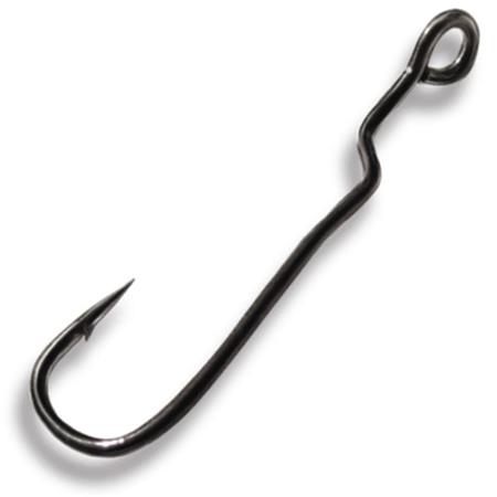 Anzuelo Tejano Crazy Fish Offset Hook Offset Joint Worm Hook