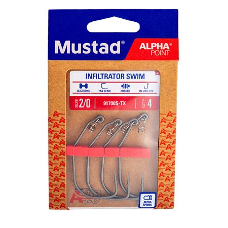 ANZUELO TEXANO MUSTAD ALPHAPOINT INFILTRATOR SWIM