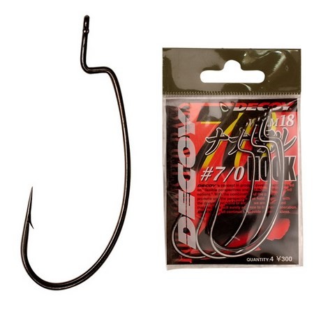 Anzuelo Texas Decoy Worm 18 - Paquete De 4