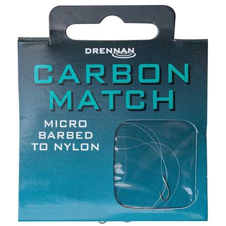 Αρματωμένο Αγκίστρι Drennan Carbon Match